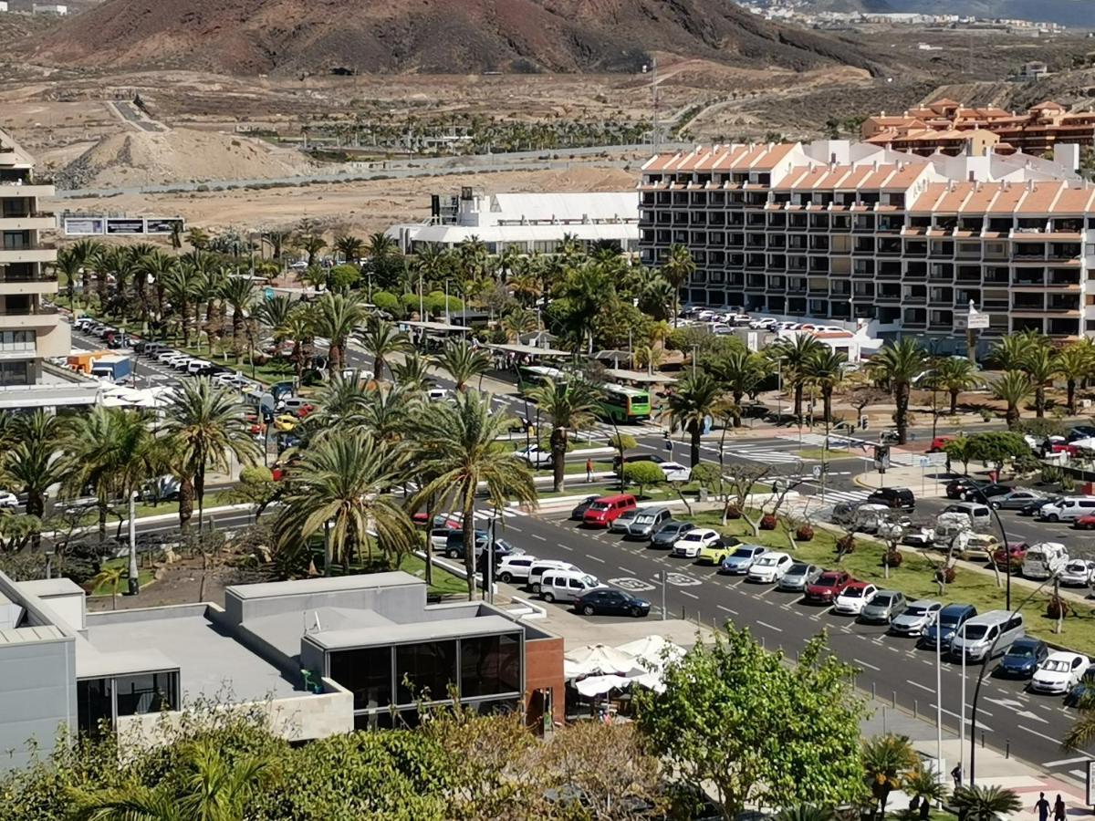 La Serenata Los Cristianos Achacay Vue Panoramique Ocean Appartement Luaran gambar