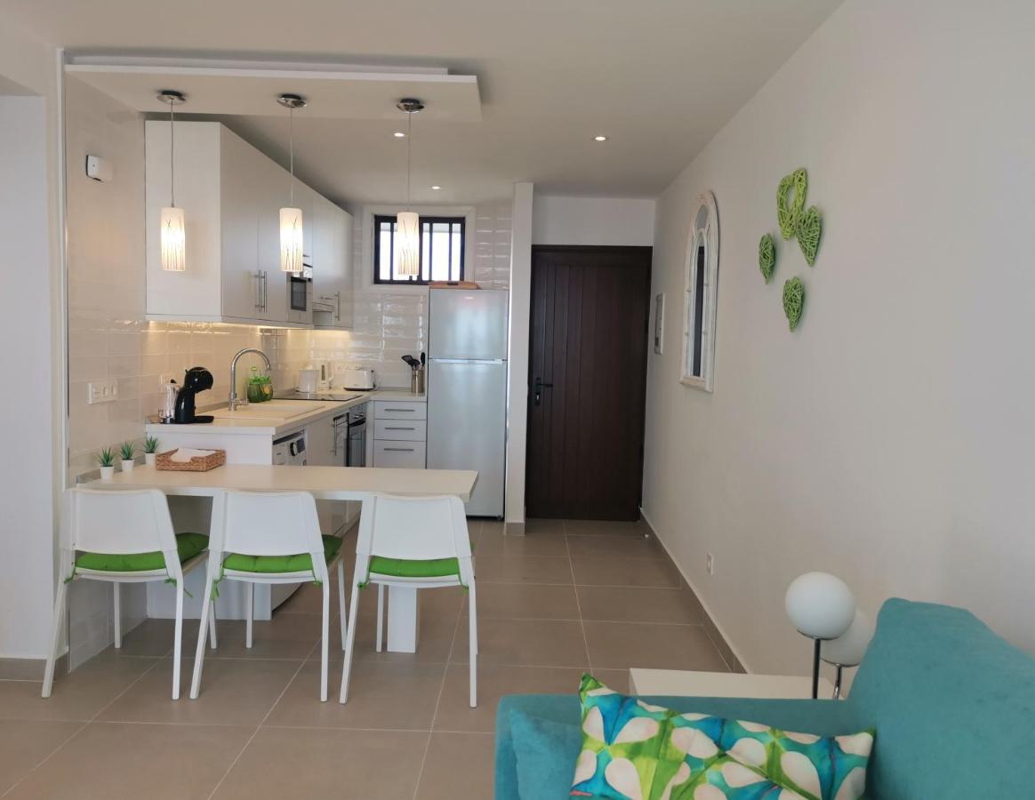 La Serenata Los Cristianos Achacay Vue Panoramique Ocean Appartement Luaran gambar