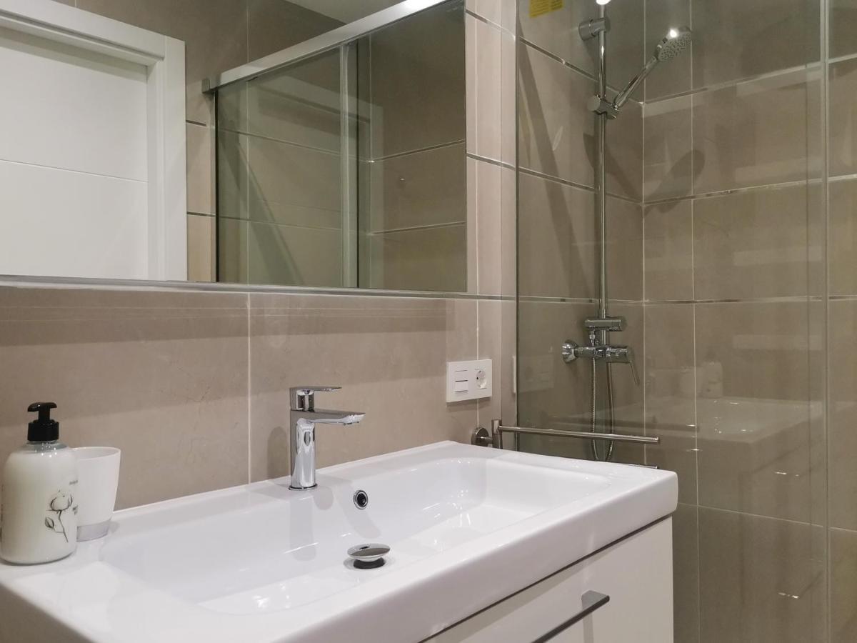 La Serenata Los Cristianos Achacay Vue Panoramique Ocean Appartement Luaran gambar