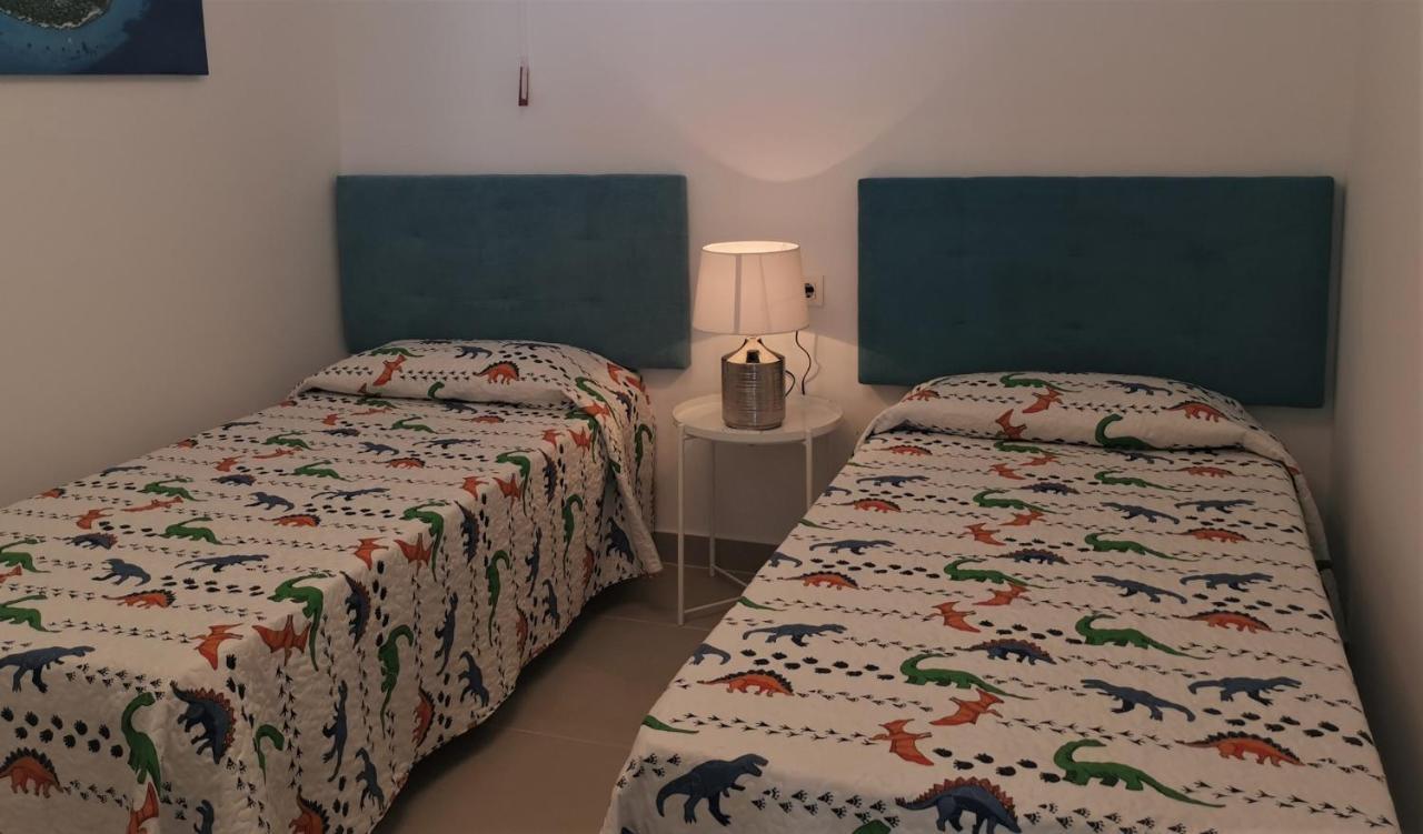 La Serenata Los Cristianos Achacay Vue Panoramique Ocean Appartement Luaran gambar
