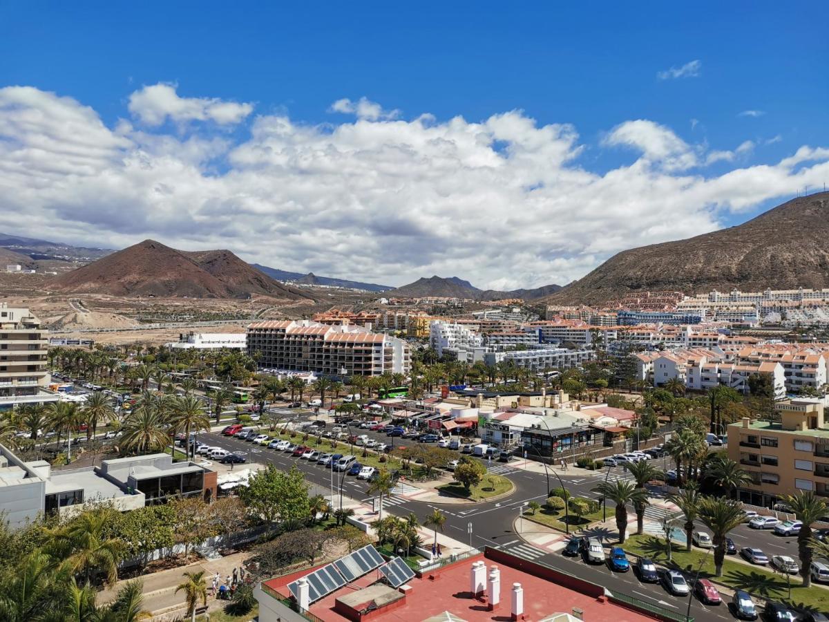 La Serenata Los Cristianos Achacay Vue Panoramique Ocean Appartement Luaran gambar