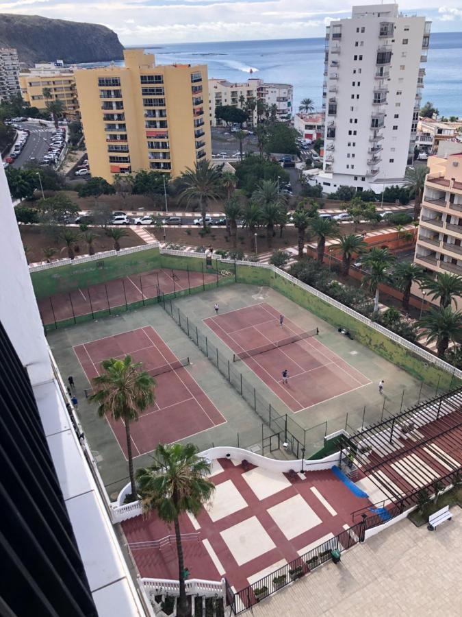 La Serenata Los Cristianos Achacay Vue Panoramique Ocean Appartement Luaran gambar